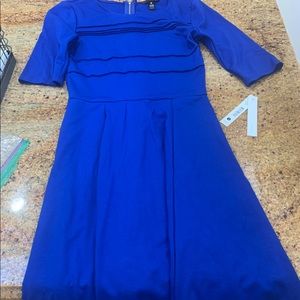 aqua blue dress size small brand new